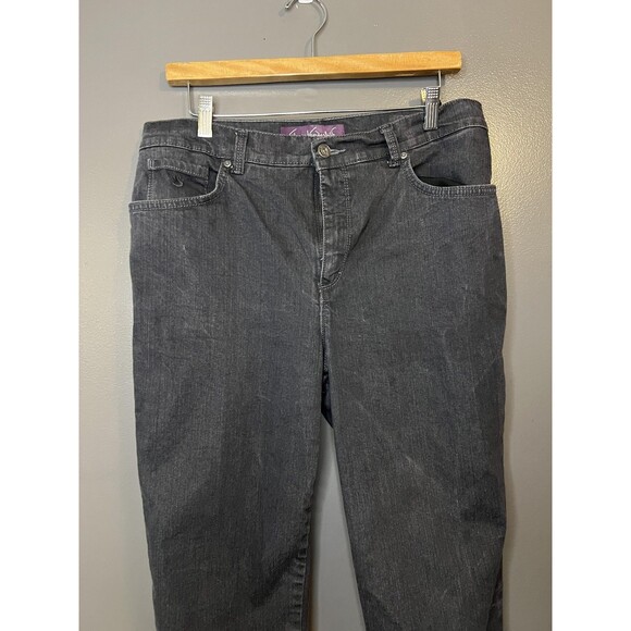 Gloria Vanderbilt Jeans Womens 14 Petite Amanda High Rise Straight Denim Pants - Picture 1 of 7